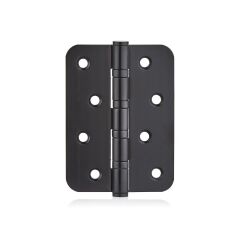 Canex Paslanmaz 10cm Oval Bilyalı Menteşe Siyah