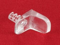 Tırnaklı L Raf Pimi 5mm Şeffaf