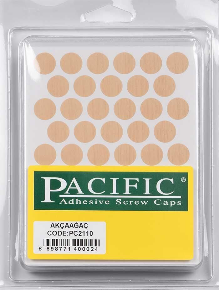 Pvc Yapışkan Tapa 14mm 1Plk=50 Ad Akçaağaç