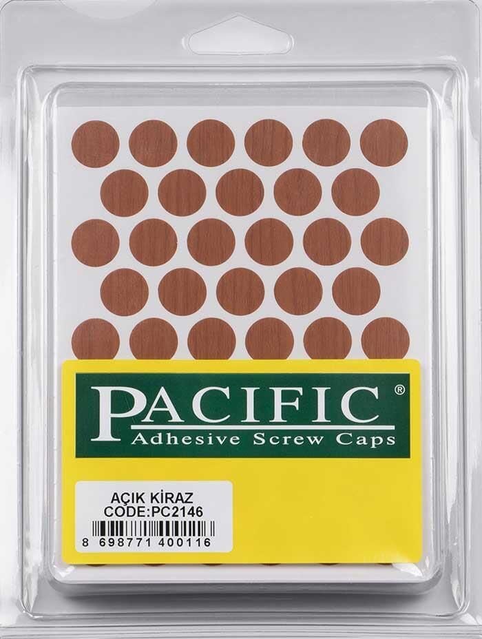 Pvc Yapışkan Tapa 14mm 1Plk=50 Ad Açık Kiraz