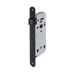 Dooraks Sessiz Wc Kilit 40x23mm Oval Siyah