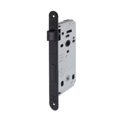 Dooraks Sessiz Wc Kilit 40x23mm Oval Siyah