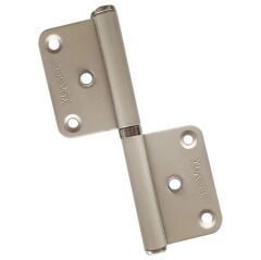 Yüksel Cerman Çelik Yönsüz Menteşe 12cm Saten 2mm