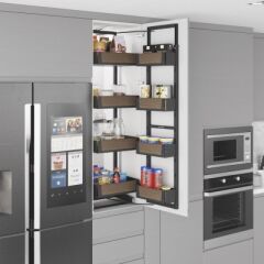 Starax İkiz Kiler 170-185 45cm Unique Wood Antrasit