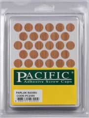 Pvc Yapışkan Tapa 14mm 1Plk=50 Ad Parlak Bambu