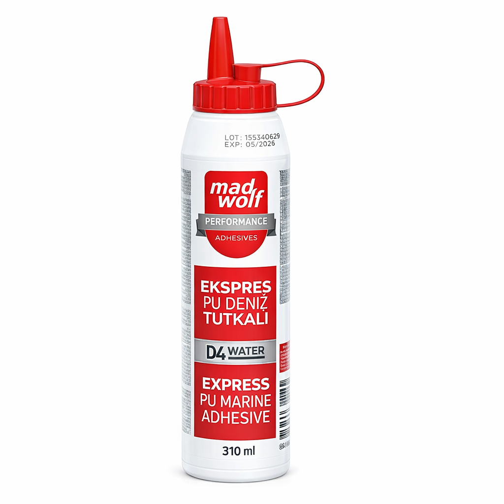 Madwolf Deniz Tutkalı Şeffaf(Expres) 500gr