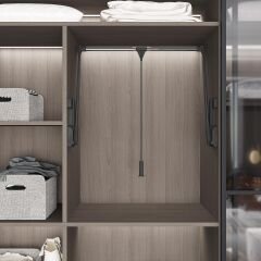 Starax Gardırop Asansörü W:850-1150 15kg Antrasit