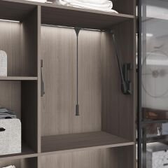 Starax Gardırop Asansörü W:850-1150 15kg Antrasit