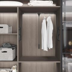 Starax Gardırop Asansörü W:850-1150 15kg Antrasit