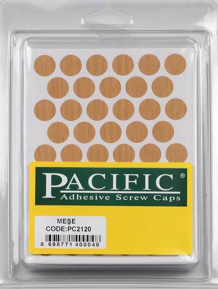 Pvc Yapışkan Tapa 14mm 1Plk=50 Ad Meşe