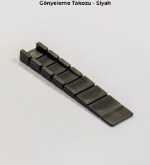 Mesan Plastik Gönyeleme Takozu Siyah (0253)