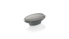 A343025 MP02 PL06 Düğme Kulp 025mm Krom-Beyaz