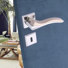 Kapı Kolu Bilecik Rozetli Wc Krom-İnox