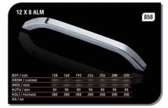 Boğaziçi Kulp 160mm Krom