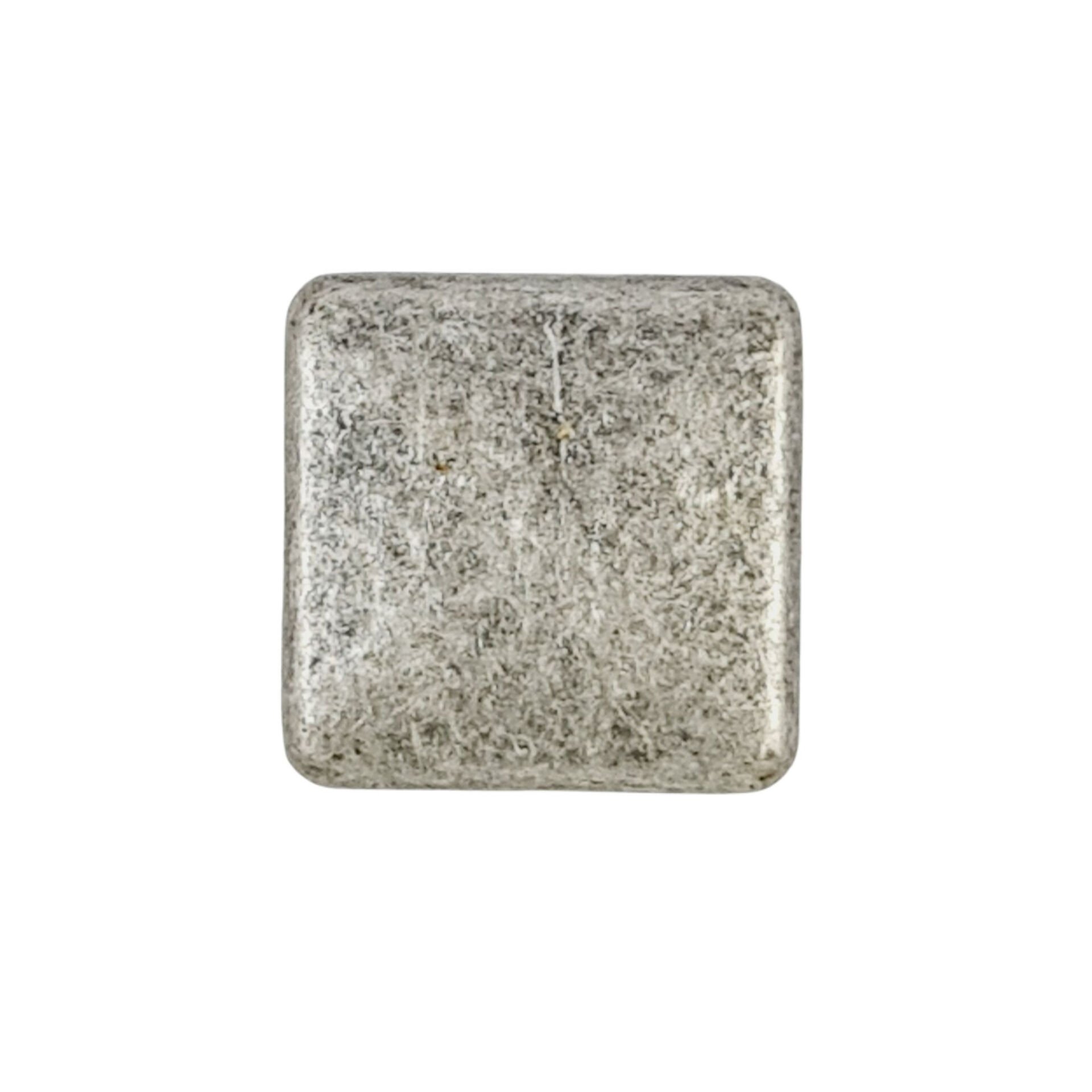 Düğme Kulp Antik Gümüş