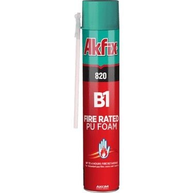 Akfix Köpük B1 Yangına Dayanımlı 750ml (K:12)