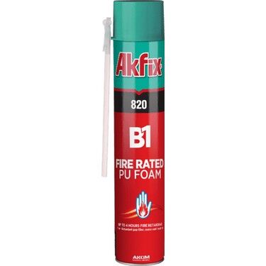 Akfix Köpük B1 Yangına Dayanımlı 750ml (K:12)