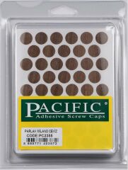 Pvc Yapışkan Tapa 14mm 1Plk=50 Ad Parlak Milano Ceviz