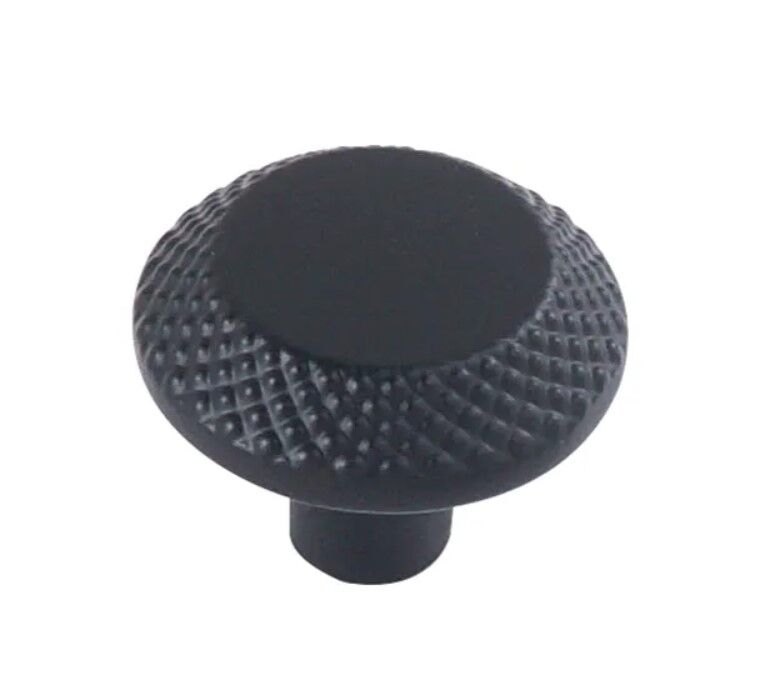 A4102001 MP24 Düğme Kulp Mat Siyah