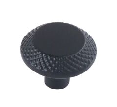 A4102001 MP24 Düğme Kulp Mat Siyah