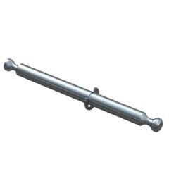 Yatay Segmanlı Mil 7x68