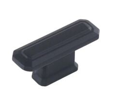 A4104016 MP24 Düğme Kulp  016mm Mat Siyah