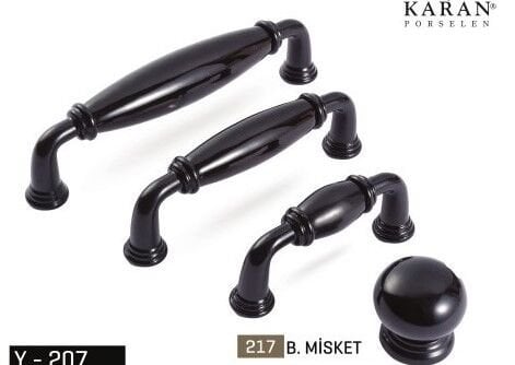 Kulp Yay 128mm Siyah-Siyah