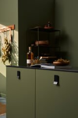 Furnipart Kulp Leaf 032mm Mat Siyah