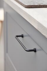 Furnipart Kulp Lounge 160mm Mat Siyah (d)