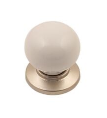 Kulp Düğme Misket Küçük Krem Antik