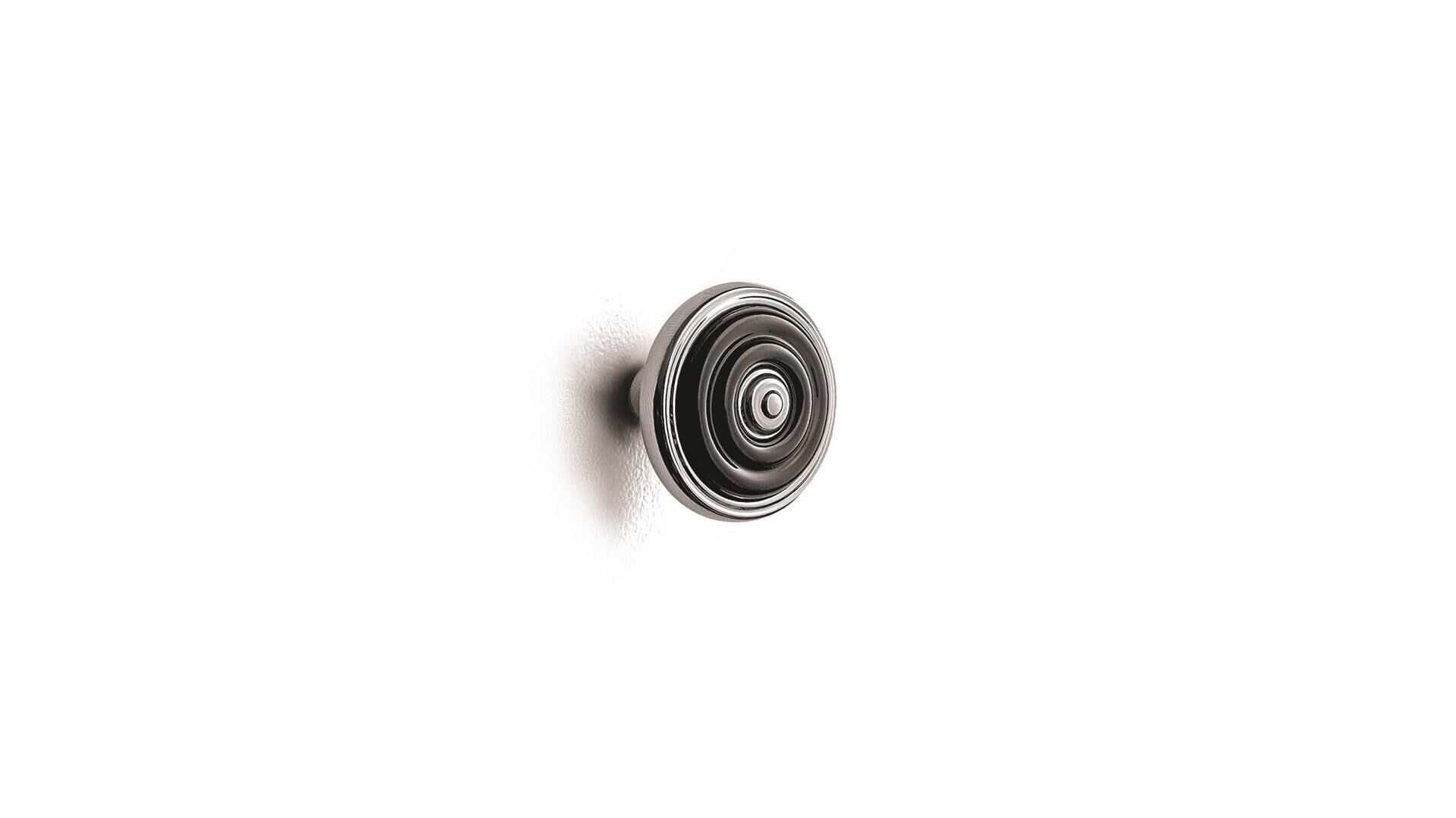 A476025 MP02 PC02 Düğme Avangart Kulp 025mm Krom-Siyah