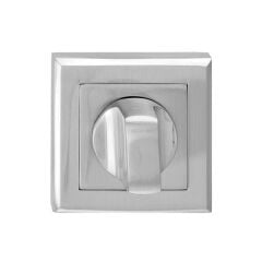 Rozet  Kare Wc Nikel -Saten