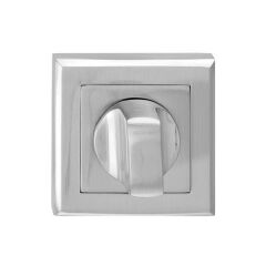 Rozet  Kare Wc Nikel -Saten