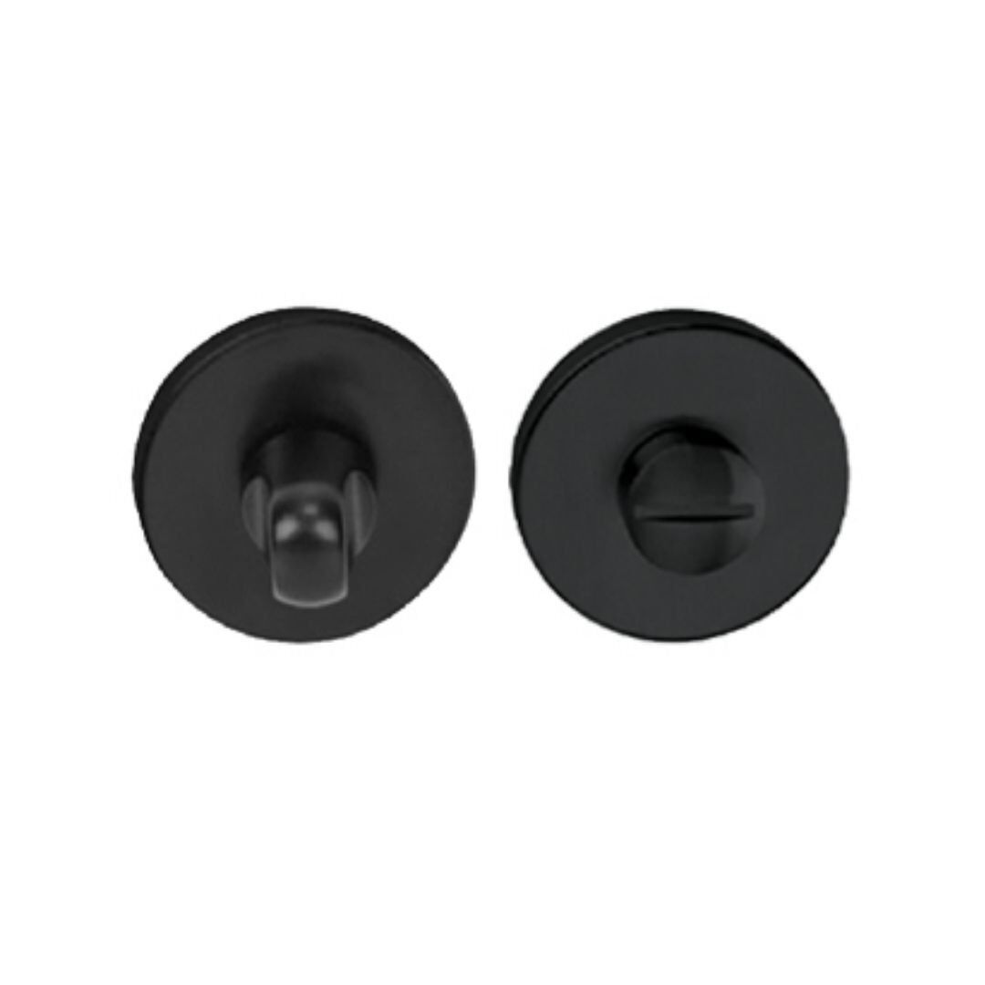 Rozet Yuvarlak Wc Siyah