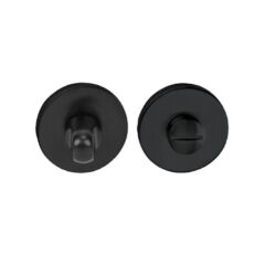 Rozet Yuvarlak Wc Siyah