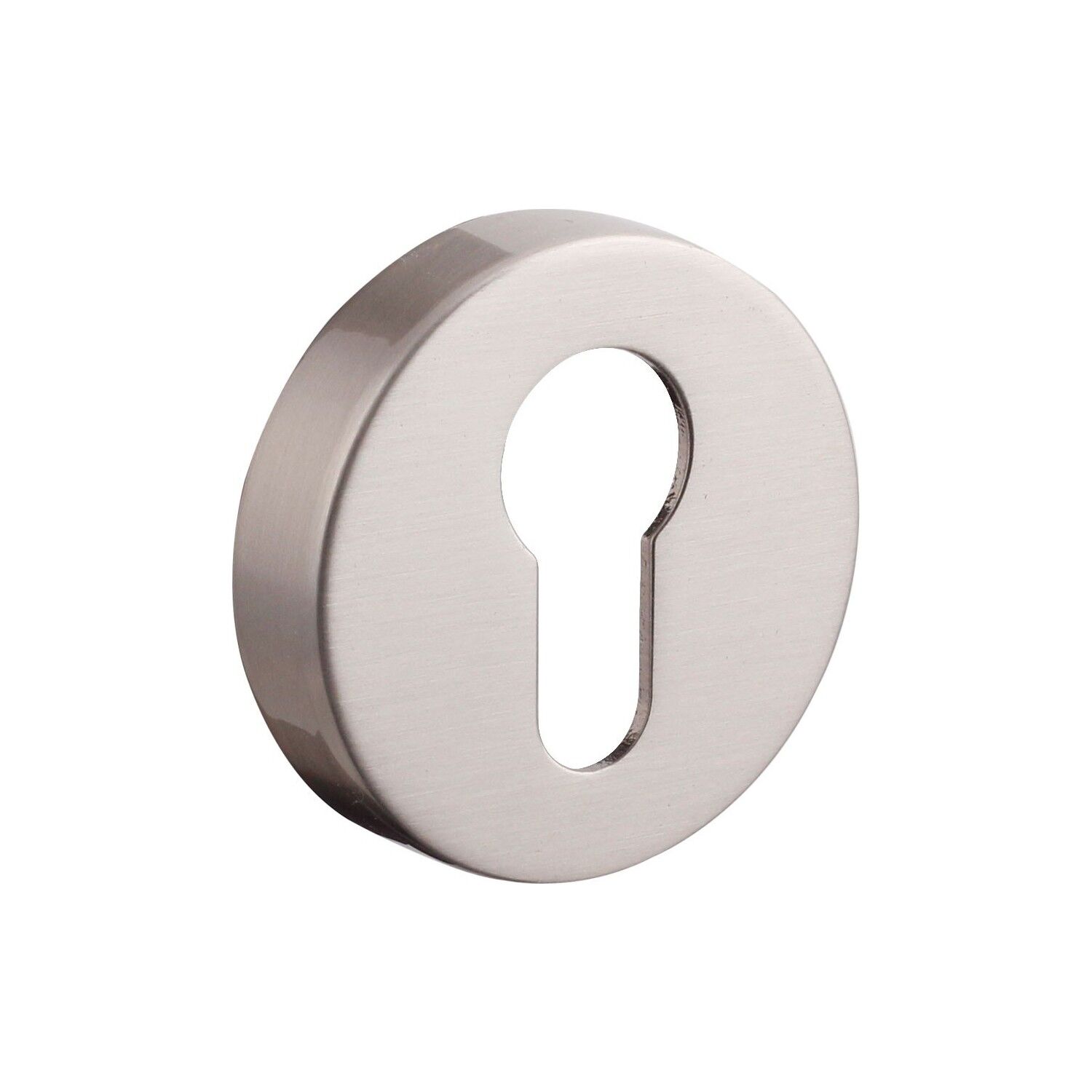 Rozet Yuvarlak Yale Nikel -Saten