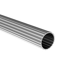 Alüminyum Yuvarlak Askı Borusu 10mm Çizgili