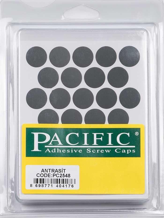 Pvc Yapışkan Tapa 18mm 1Plk=32 Ad Antrasit