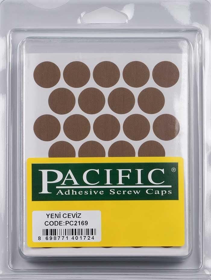 Pvc Yapışkan Tapa 18mm 1Plk=32 Ad Ceviz
