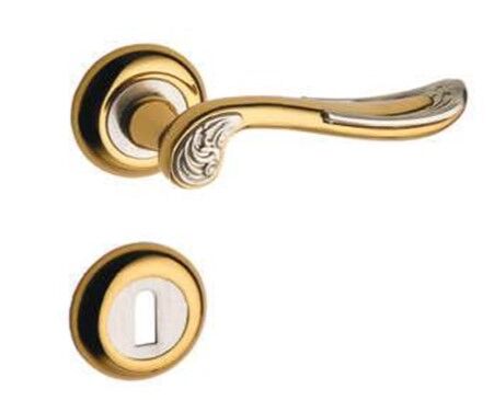 Kapı Kolu Sultan Zamak Oval Rozetli Antik Wc