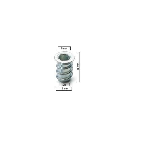 Zamak Dübel M6 8x16