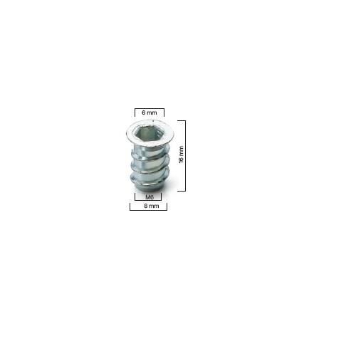 Zamak Dübel M6 8x16