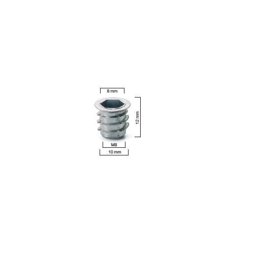 Zamak  Dübel M:08 10x12