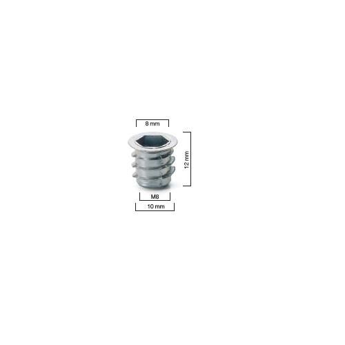Zamak  Dübel M:08 10x12