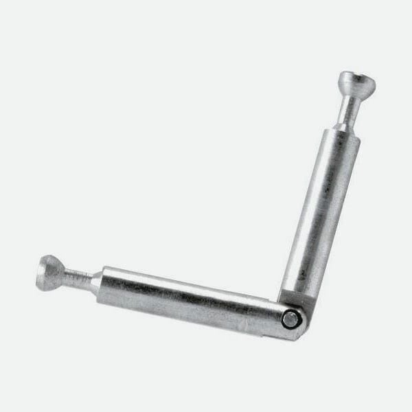 Hareketli Açılı Mil M6x44mm