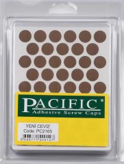 Pvc Yapışkan Tapa 14mm 1Plk=50 Ad Yeni Ceviz