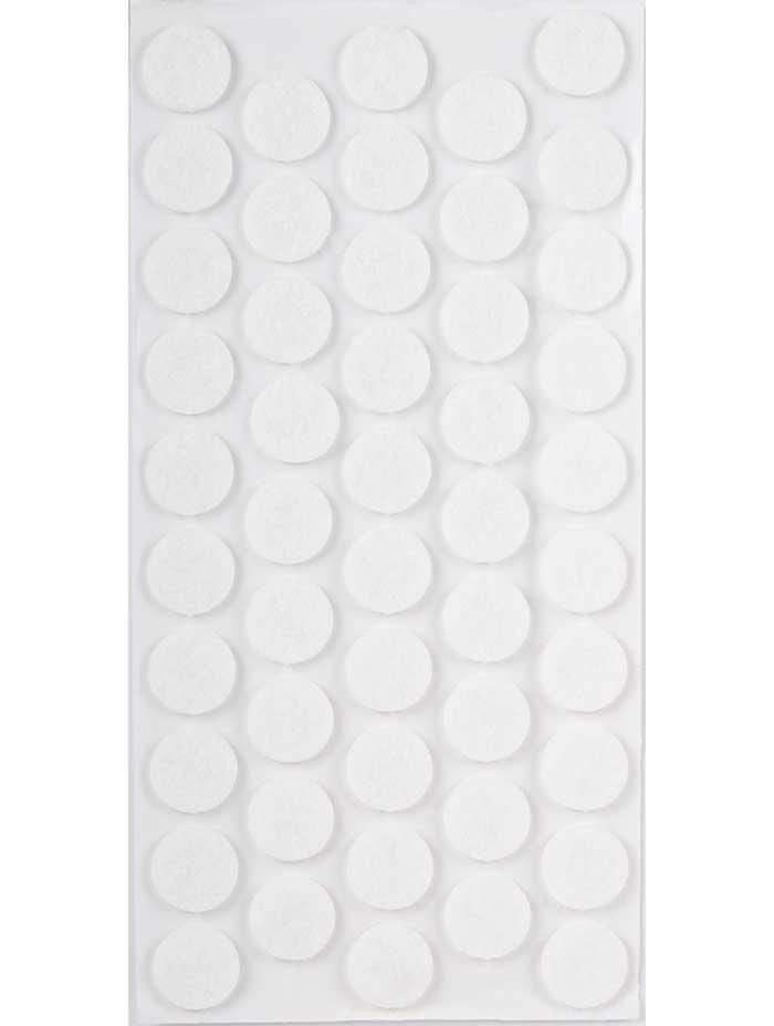 Kaydırmazlık Keçesi Yuvarlak  1Plk=50 Ad Q-20 Beyaz