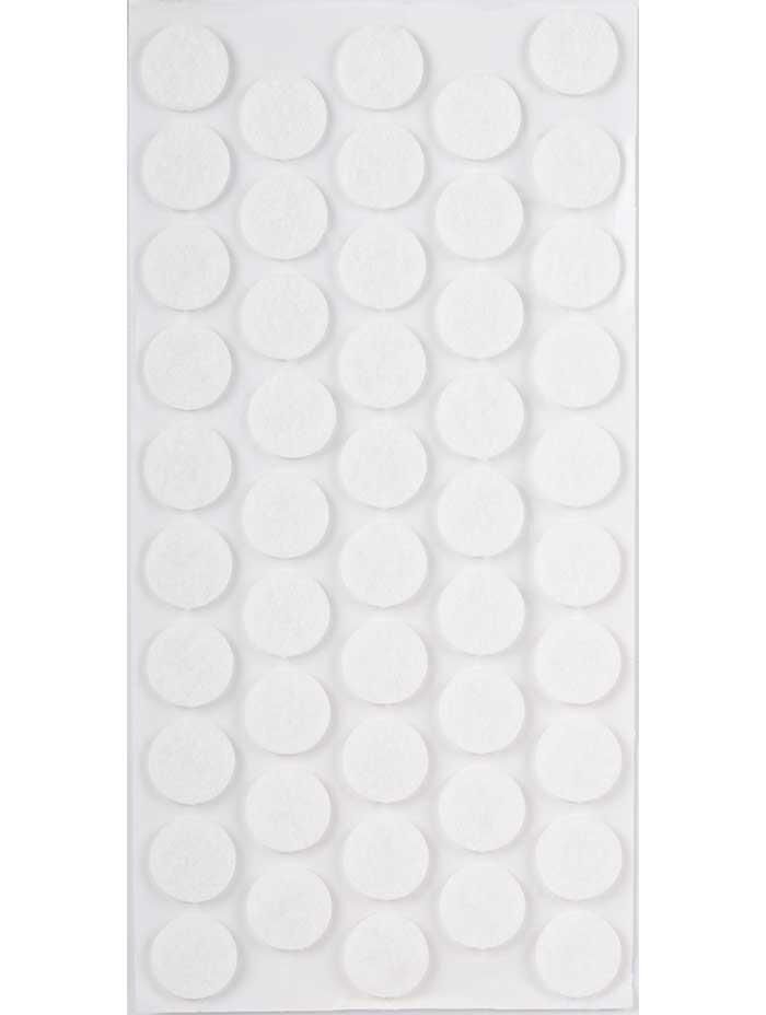 Kaydırmazlık Keçesi Yuvarlak  1Plk=50 Ad Q-20 Beyaz