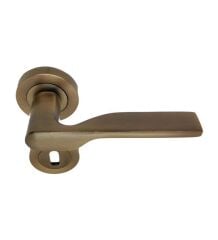 Kapı Kolu Petra Yuvarlak Rozetli Oda Mat Antik bs