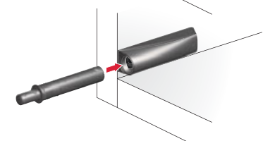 K Push Bas-Aç Adaptör+Altlık  37mm Beyaz(57025040)(av,k)